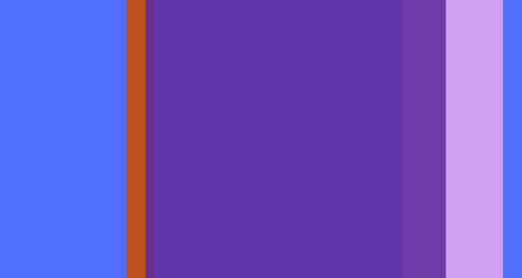 verticals blue mauve
